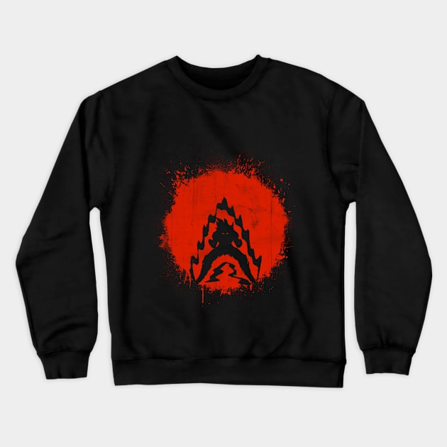 Goku kaioken V2 Crewneck Sweatshirt by Taki93